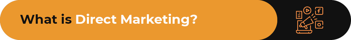 What is direct marketing for nonprofits?