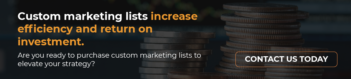 Contact AccuData today to purchase marketing lists.